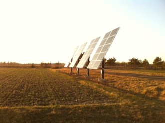 Catching the last rays