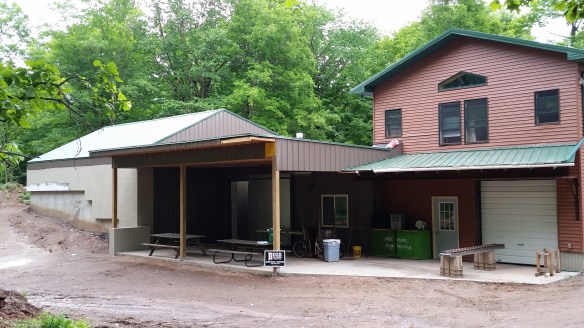 Basic construction is nearly over, now we just need back fill, ventilation, and refrigeration to complete the vision!